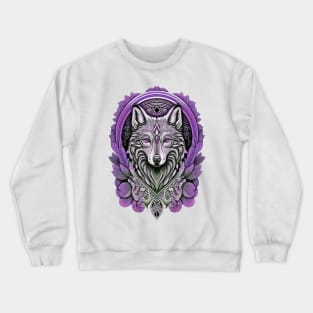 Shrine of the Spirit Wolf Crewneck Sweatshirt